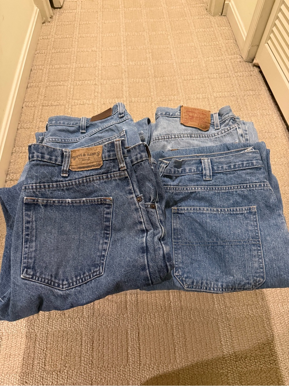 Vintage Denim Lot set of 4
